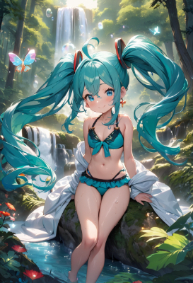龍が如く舞うロングツインテール