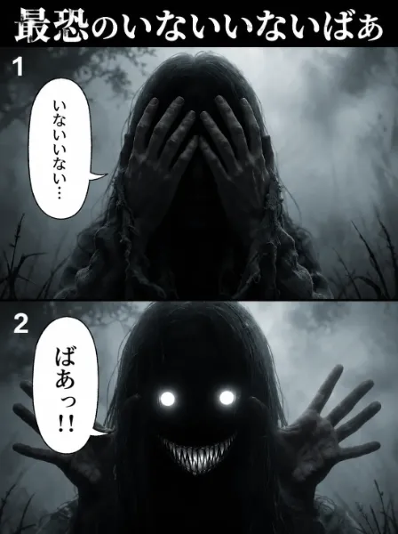 最恐のいないいないばあ
