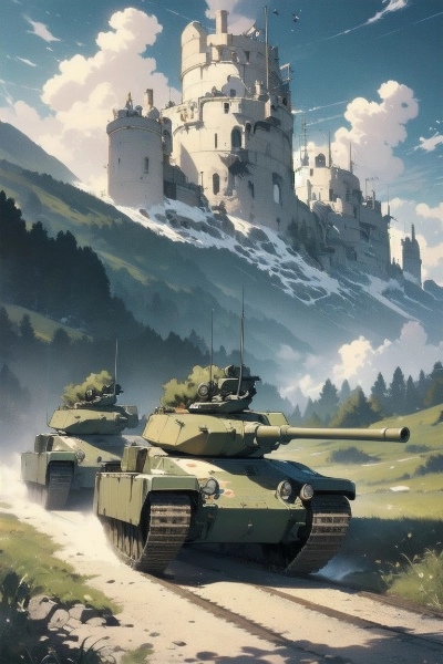 荒野を走る戦車2