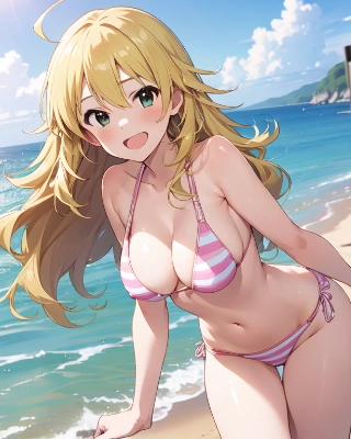 アイドルの水着グラビアでいろいろ