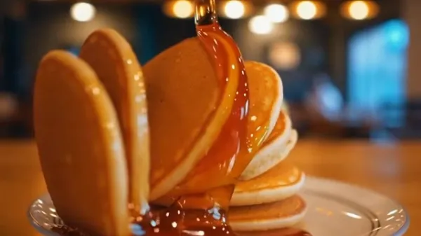 パンケーキクラッシュのフリー素材