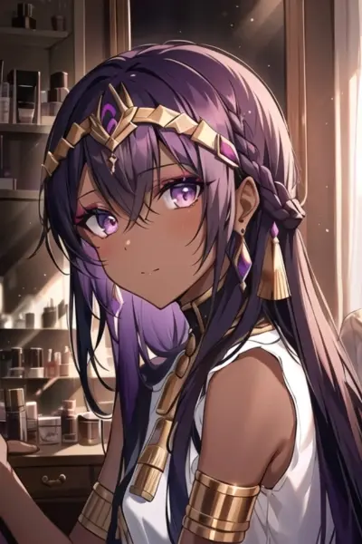 年頃のメイクですか？姫様