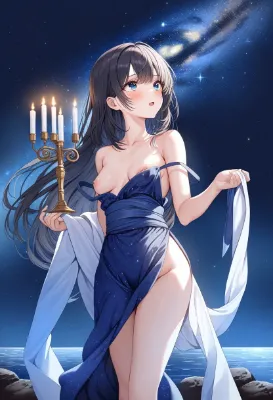 星空の燭台を携えて