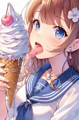 溶けちゃ～う