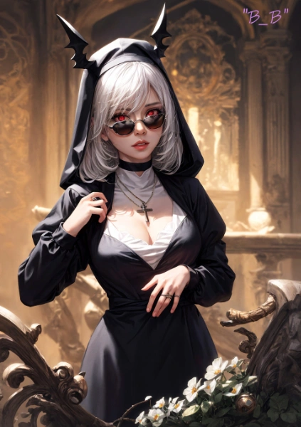 シスターコスがお気に入りのサキュバス：４