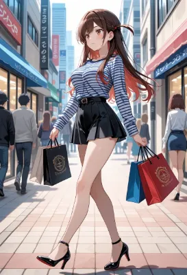 私服でおでかけ水原千鶴さん