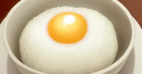 出汁醤油の卵かけご飯