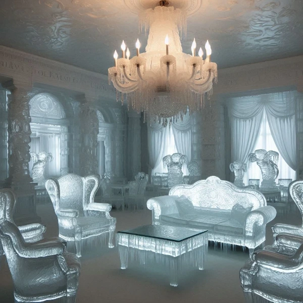 氷のホテル　寒さに耐えられない🧊🧥