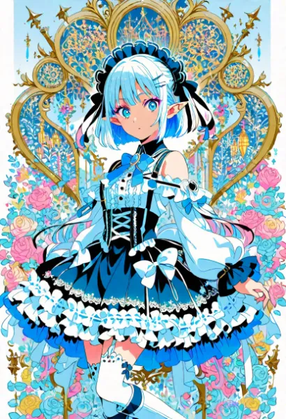 エルフ姫と花の宮殿