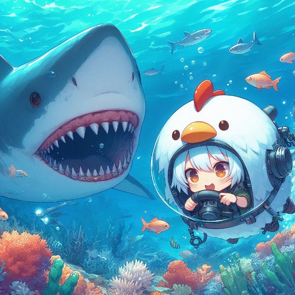 潜水艇シーチキン号🐓