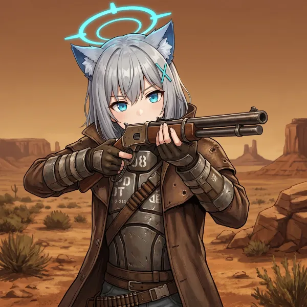 西部劇風砂狼シロコ(NCR)