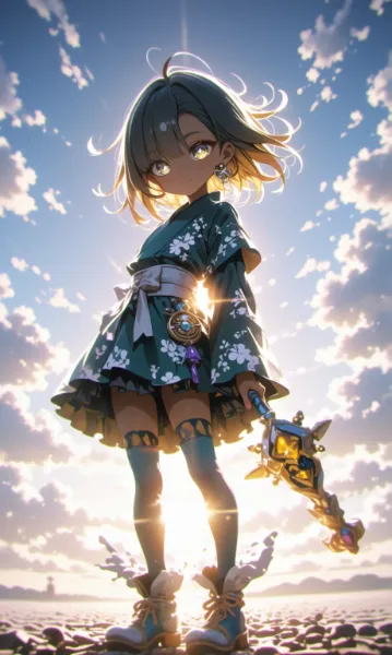 和風魔法少女