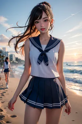 夕焼けなのだけど