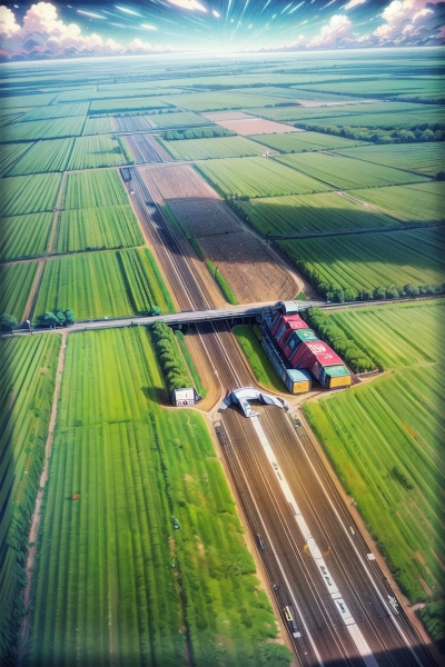 (生成機能)田園風景