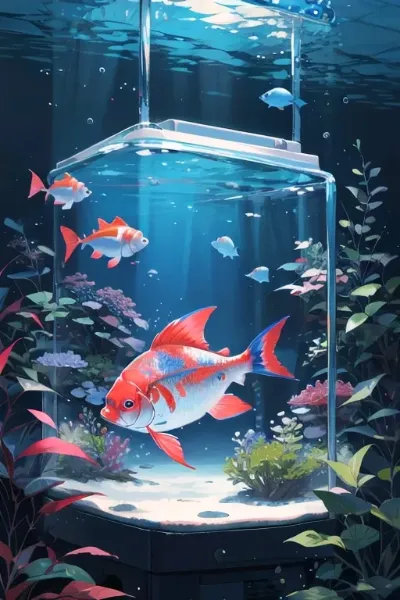 金魚の水槽