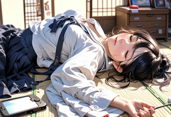 午後のまどろみ