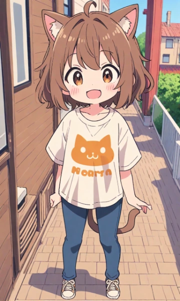 茶トラ猫のトラちゃん