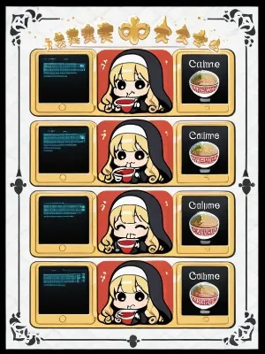 コードとラーメンに魅せられたシスター