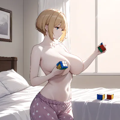 朝のルービックキューブ