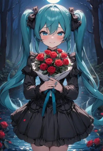 赤い薔薇の花束