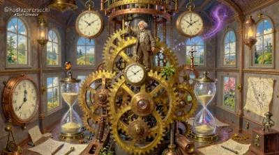 時計塔に住む時間の番人⏰