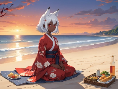 ピクニックにて