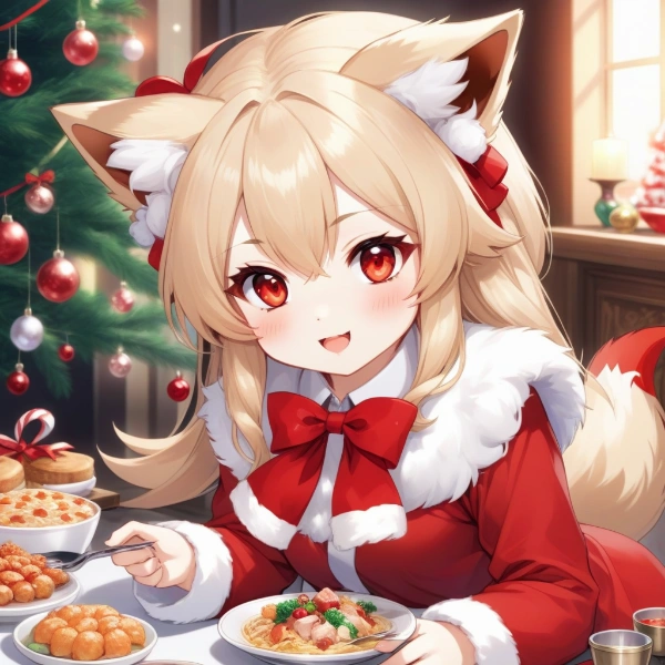 狐耳少女とクリスマス