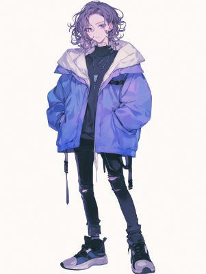 IRIAM用立ち絵5(男の子)