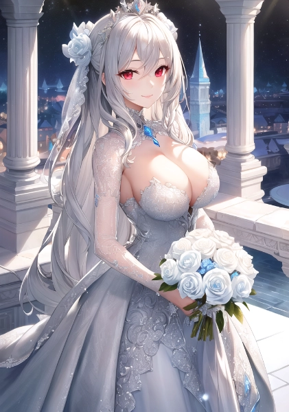 ウエディング白銀姫