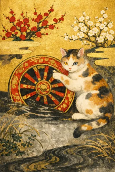 三毛猫と運命の車輪