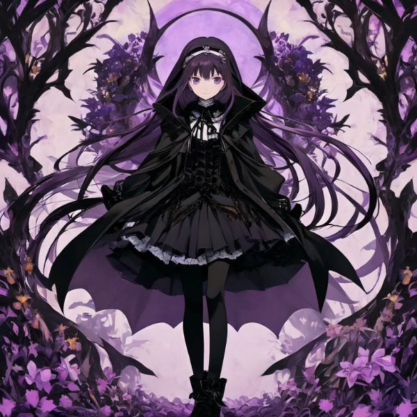 黒の絶望は紫の永遠を彷徨う