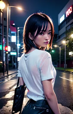お題-夜道-