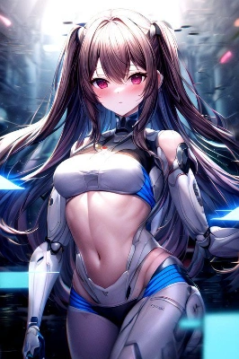 女ロボ
