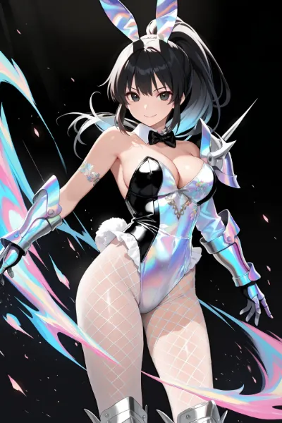 今日のアーマードバニーガールちゃん♪