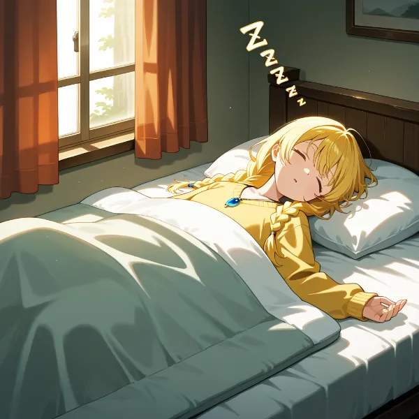 Happy Morning Oversleeping