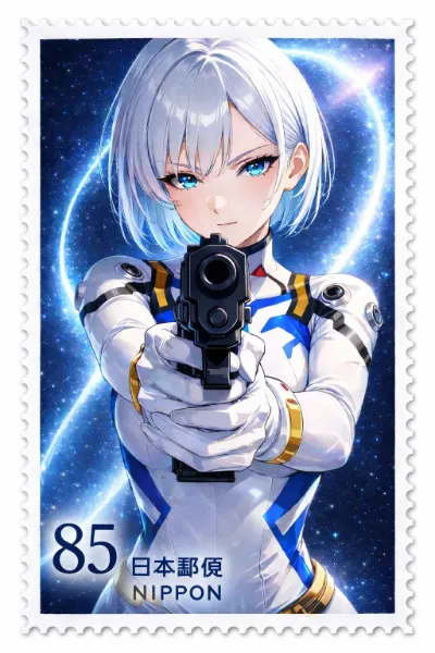 蒼穹のフロンティア　番外編【切手】