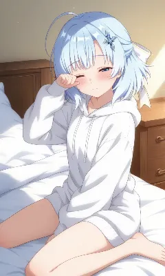 寝起きのティナちゃん