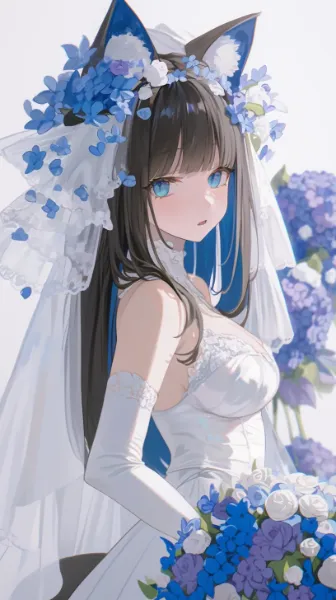 白い花嫁