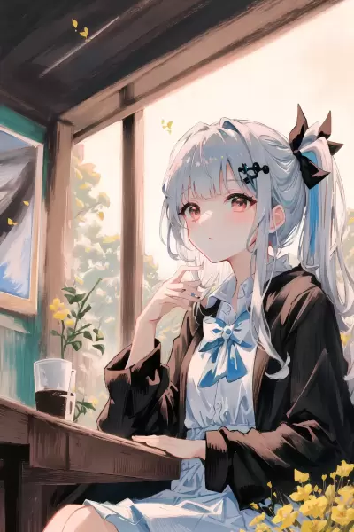 カフェ少女