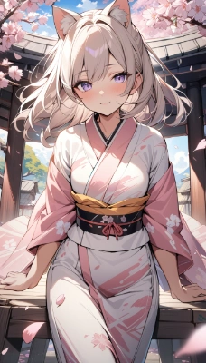 桜満開のひな祭り