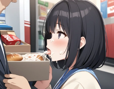 コンビニの廃棄食材は、ネグレクト少女の餌