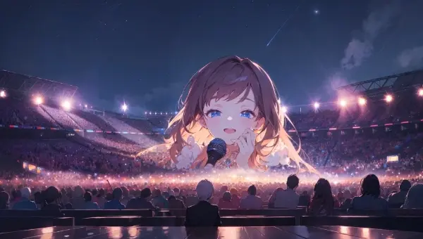 後ろの人も楽しめるアイドルコンサート