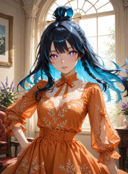 お嬢様、ちょっと派手では？