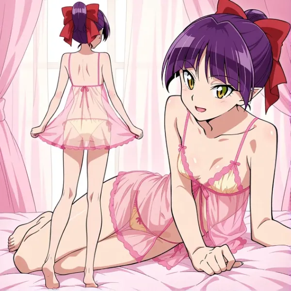 動画◆ねこ娘 ベビードール