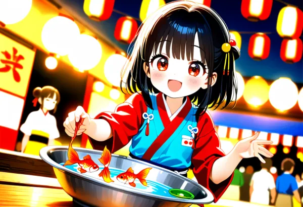 金魚すくいその2