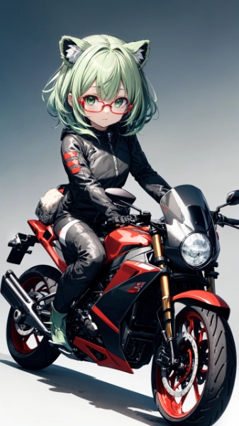 緑髪のお姉さん