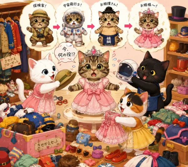 着せ替え猫さん