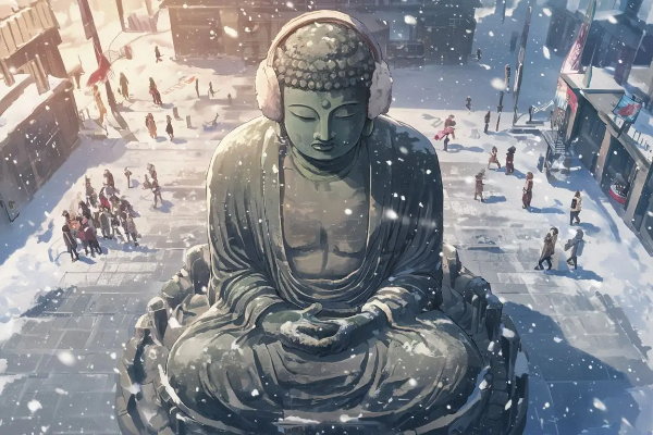 耳がだいぶつめたかったので