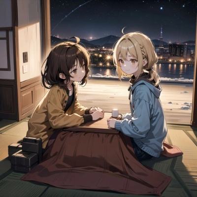 年越しも二人で