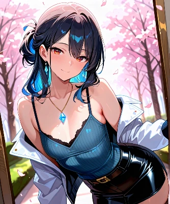 相棒で先輩な君と、少し早い花見デート